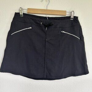 Kuhl Skort S Black Skirted Shorts Stretch Hiking Outdoor Tennis Golf